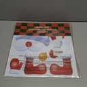 2 x Refrigerator Magnets Christmas Decorations Santa: 18PCS Gingerbread Tree Magnets for Kid (Non-reflective)