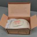 Heated Mouse Pad Hand Warmer Super Quiet, 110v 100w Desk Mouse Pad Hand Warmer, Personal Desk Heater Energy Efficient Ceramic Office with Thermostat Low Wattage - White