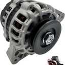 Alternator for Bobcat Skid Steer 331 341 753 763 773 863 864 S130 S150 S160 S175 S185 S205 T110 T140 T180 T190 T200 T250 T300, Kubota V2203 Deutz Engine Replacement, OEM 6675292 6681857 6690593 12390