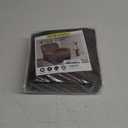 Recliner Chair Covers Leather Like, 4 Pieces Lazy Boy Recliner Cover for Recliner Chair, Soft Sofa Slipcover Furniture Protector Washable Sofa Cover for Pets Kids (X-Large, Dark Brown) (1 XL Seater)