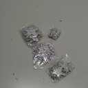 Geosar 60 Pcs Iron on Star Patches Star Shaped Rhinestone Appliques Adhesive Glitter Patches Rhinestone Appliques Embellishments for DIY(Silver)
