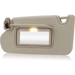 Beige Driver Left Side Sun Visor Replacement Compatible with 2013 2014 2015 2016 2017 2018 Nissan Altima Without Sunroof Replace 96401-3TA2A Beige Driver Left Side Sun Visor Replacement Compatible with 2013 2014 2015 2016 2017 2018 Nissan Altima Without Sunroof Replace 96401-3TA2A