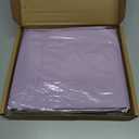 Amazon Basics Lightweight Super Soft Easy Care Wrinkle-Free Breathable Brushed Microfiber 3 Piece Bed Sheet Set with 14-Inch Deep Pockets, Twin, Frosted Lavender, Solid