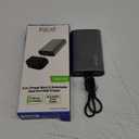 ZGear 2-in-1 Power Bank with Detachable Wall Charger - Black/Gray