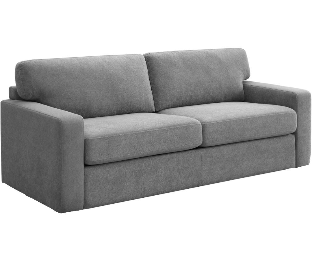 Coaster Home Furnishings - Simpson - Engineered Wood - Upholstered Sleeper Sofa with Queen Mattress - Transitional - Living Room - Light Gray - 360050