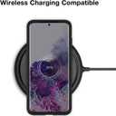 PATCHWORKS ITG Designed for Samsung Galaxy S20 5G Case 6.2 inch (2020) Ultra Slim Fit Thin Shockproof Hard Back Non Slip Stylish Matte Protective Phone Case [Military Grade Drop Test] - Black