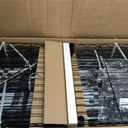 ULIFHOME F7C Clothes Rack with Cover, Covered Clothing Rack Heavy Duty