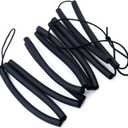 High Jump Bungee Cord Crossbar Training Equipment Elastic Bungee Crossbar Foam Cord Track and High Jumping Training Equipment for Athletes Beginner Field Track Cord Starting Accessories