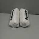 2 x Luxury 3D Jacquard Baby Blanket, Flannel Fleece Nursery Blanket with Grid Pattern, 30 x 40 Inch Soft Throw for Infants & Toddlers (Ivory Cream)