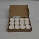 Floating Candles, Water-Activated 2.3" Flameless LED Candle 150+ Hours Waterproof Plastic White Battery Operated Candle for Centerpieces, Cylinder Vases Table Decorations Wedding Pool Party 24 Packs