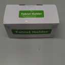 iPad Mic Stand Mount, 360 Rotation Tablet Holder for Microphone Music Stand with 5.9 Inch Metal Arm, Super C Clamp for 0.6-1.5 Diameter Rods, Compatible with All 4.7-13.5" Tablet & Smartphones