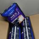 TENA MEN Overnight Extra Coverage Incontinence Underwear, Adult diapers, Large/X-Large (Waist Sizes 44in-64in), 48 Count (4 packs of 12)