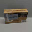 LITOPAK 200 Count Coffee Cup Lids, 3.54'' Disposable Plastic Lids for 10oz, 12oz, 16oz, and 20oz Paper Cups, Black