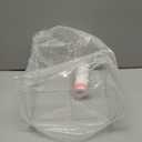 Acrylic Trash Bag Holder Dispenser, 2 in 1 Trash Bag Organizer Under Sink, Garbage Bags Roll Storage Dispenser, Rubbish Bags Holder with Lid, Pull-Out Storage Box for Kitchen Laundry Room, Keep Tidy