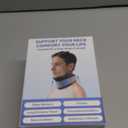 Ice Silk Neck Brace,Neck Brace Cervical Collar,Neck Support Brace for Sleeping Soft,Breathable Cervical Collar for Pain Relief/Posture Correction,Travel, Workers & Neck Injury Recovery for Women & Men