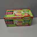 Mott's No Sugar Added Applesauce Variety Pack, 3 Flavors  Apple, Strawberry & Mixed Berry, Made from Real Fruit, No Artificial Flavors, 3.2 oz Clear Pouches, 20 Pack