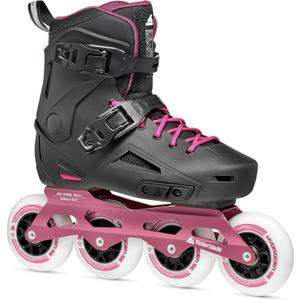 Rollerblade Lightning 90 Women's Urban Inline Skate,Black/Sangria, 6 
