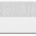 Baseboarders Basic Series 4 ft (48 in) Galvanized Steel Slip-On Baseboard Heater Cover + Left & Right Endcaps, Rust Resistant, White, for Hydronic Hot-Water Systems