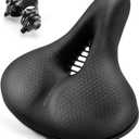 ROCKBROS Bike Seat Memory Foam Bike Saddle Comfortable Waterproof for City MTB Racing Bikes