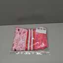 BFUSTYLE Girls One Piece Swimsuit Cute Striped Bathing Suit Hawaii Swimwear 6-17 Years (12-13 Years, Flamingo-3)