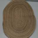 Noctiflorous Oval Braided Placemats Set of 8 Woven 12x18 Inch Non Slip Washable Heat Resistant Place Mats Round Tablemats for Dining Kitchen Party Daily Table Decor Dinner Mats (15 Coffee Brown, 8)