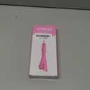 Hotfix Rhinestone Applicator Kit wiht Rhinestones,Professional Iron-on Setter Tool,7-in-1 Hot Fix Wand Crystal Gem Rhinestone Hot fix Kit Tool (Pink)