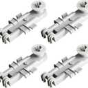 Upgraded 8268743 WP8268655 Dishwasher Rack Wheels- Fit for Ken-more Kitchen-Aid Whirl-pool Dishwasher Top Rack Parts, Replaces WP8268655 WP8268743 WP8268743VP AP6012252 PS11745459 by AMI PARTS (4 PCS)