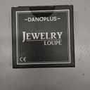 10x Magnifier Jewelry Loupe 20.5mm Triplet Lens Optical Glass Pocket Gem Magnifying Tool for Jeweler, Stamp Philatelist, Coin Numismatic, Achromatic Black Hexagonal Design Kit Set