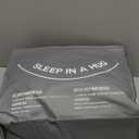 Mr. Sandman Weighted Blanket for Adults Queen Size 15 lbs, Soft Cooling Heavy Minky Blanket for Sleep, Washable Throw Blanket with Glass Beads, 60 x 80 Inches, Grey