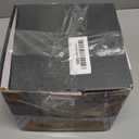 Transparent Glass Clear Heat Resistant Cooking Pot with Lid Soup Porridge Pot Glass Cookware Soup Bowl for Kitchen (Yellow Handle)