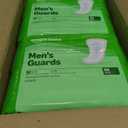 Amazon Basics Men's Incontinence Guards, Maximum Absorbency, Moisture-Wicking with Odor Protection, One Size Fits Most, 104 Count (2 Packs of 52)