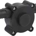 Electric Drill Pump, Self Priming Water Transfer Pump Fits 3/4" Hose, Plastic Stainless Steel Mini Portable Centrifugal Pump
