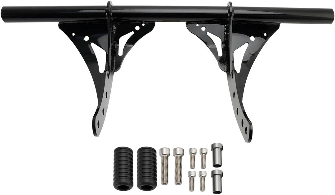 Front Engine Guard Crash Bar Frame Protector Bumper Steel For Glide Road King Softail 2018+