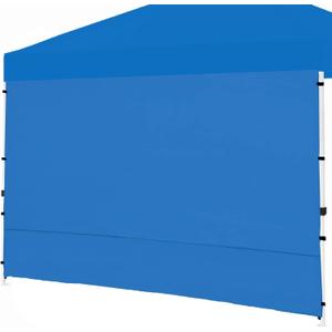 Canopy SunWall, 10x10ft Pop Up Canopy Sidewall for Instant Canopy Tent Gazebos, 1 Pack Sidewall Only Blue