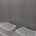 Step Stool for Kids (2 Pack), Toddlers Stool for Potty Training, Bathroom, Kitchen, Bedroom, Toy Room and Living Room. Toilet Stools with Soft Anti-Slip Grips for Safety, Stackable (Grey) (Gray)