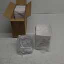 50 Pack Charcuterie Boxes with Clear Lids, 7x5 Inch Paper Bakery Boxes with Window, Disposable Take Out Food Containers for Sandwiches, Strawberries, Cookies, Cupcakes