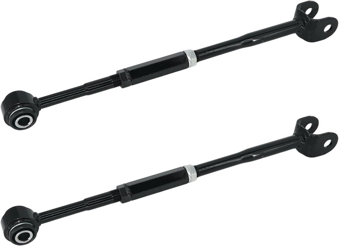 2 PCS Rear Lower Rearward Control Arms Rod Link Suspension Kit Replacement For 2002-2011 Toyota Camry 2001-2003 Highlander 2005-2012 Avalon 2002-2003 Lexus ES300