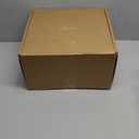 Ling's moment Terracotta Wedding Bouquets for Bride, Burnt Orange Bridal Bouquets for Bride, 15 Inch Free Form Artificial Wedding Flower Bouquet