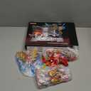 Fire Phoenix Mech Sets 2in1 Building BlocksTransforming Robot Building Kits with Vermilion Bird ModelChristmas Birthday Gift for Adults Kids Boys Ages 8-14531 Pieces (Vermilion Bird)