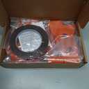 Door Hinge Cover Trim Exterior Accessories Decoration for 2018-2025 Jeep Wrangler JL JLU Sport Sahara Freedom Rubicon Unlimited & Gladiator JT 2-Door and 4-Door (Orange 8PCS)