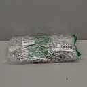 24PCS Artificial Pine Needles Branches 12.4" Christmas Greenery Stems Green Plants Fake Pine Sprigs Faux Pine Leaves Picks Crafts Sprays for Xmas Tree DIY Wreaths Garlands Home Decoration (24, Snow)