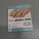 Welnove Foam Toe Separators - 80 Pack Toe Spacers for Corn, Blister, and Hammer Toe Relief - Breathable, Adhesive Options for Pain from Bunions, and Toe Overlap, Toe Spacers for Men