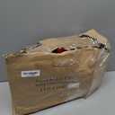 24 Pack Christmas Decoration Flickering Flameless Candles,LED Candles Battery Operated Pillar Candles with Remote Control.for New Year, Home Decor, Parties,Wedding (D2.2 xH 5" 6" 7" Red)