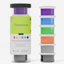 6 Pack Theramandu Therapy Putty Kit, Hand Strengthening and Sensory Therapy Putty for Exercise & Stress Relief, Therapy Putty for Kids and Adults, 6 Different Resistances, 3 Ounces of Each Putty