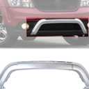 Front Bumper Cover Molding Replace 68223776AA CH1044129 Compatible with Dodge Journey 2014-2020 Center TrimChrome