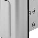 Defender Security Satin Nickel U 10827 Door Reinforcement Lock Add Extra, High Security to Your Home and Prevent Unauthorized Entry 3 Stop, Aluminum Finish - (Pack of 2)