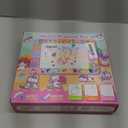 Aqua Water Doodle Mat - Kids Drawing Mat Toddlers Educational Toys for Age 3 4 5 6 7 8 Year Old Boys Girls Gifts - Neon Color Mat Doodle Board Writing Drawing Toys Holiday Christmas Birthday Gifts (Large/Pink)