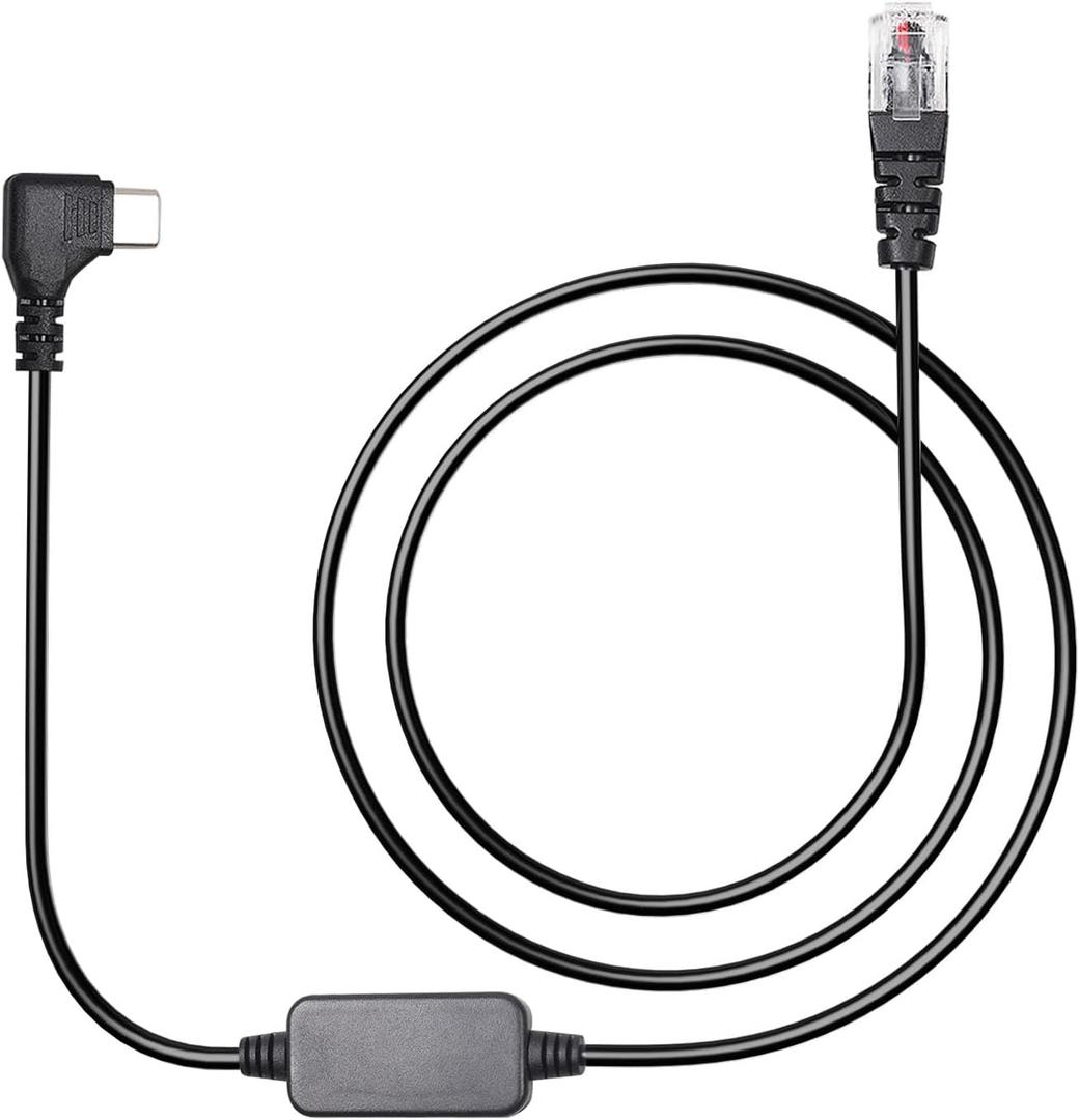 Upgraded USB-C to RJ11 Power Cord, 3.3Ft Length, Compatible with Escort MAX360 MAX 360c, IX, IXc, 9500 IX,Uniden R1 R3 R7, Beltronics, Cobra, Radenso XP etc.