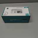 15W Fast Wireless Charger with Bluetooth Speaker and Alarm Clock Radio,4 in1 Wireless Charging Station for iPhone,Android Phones with FM Radio for Bedroom (7inch, White)