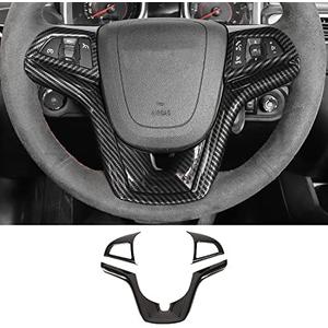 Amazon.com: RT-TCZ Steering Wheel Trim Cover Ring Decoration Kit Interior Accessories for 2012 2013 2014 2015 Chevrolet Camaro, 3 PCS (Carbon Fiber Grain) : Automotive
